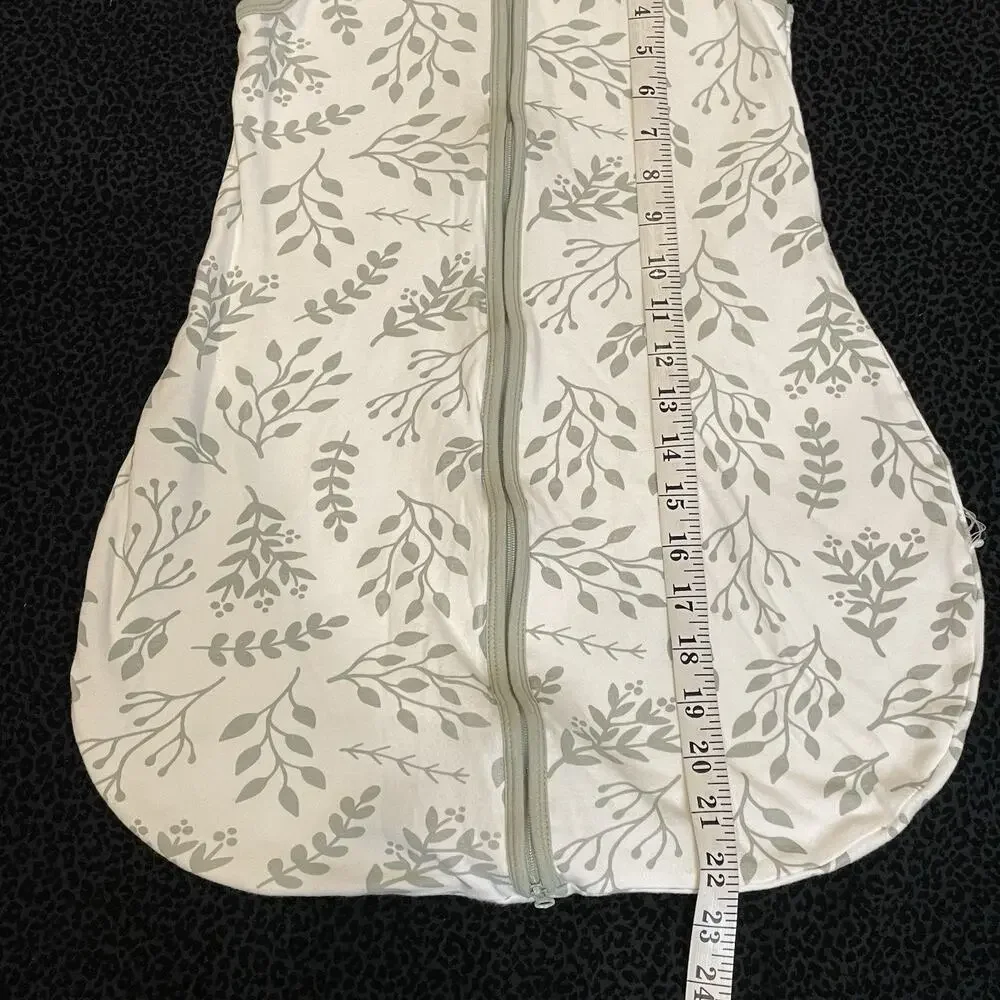 Yoofoss Baby Sleep Sack Gown Size 0-3 Months Cotton Comfy Soft 2 Way Zipper READ